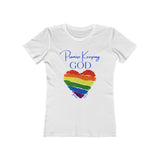 "Promise Keeping God" Women's Boyfriend Tee