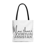 "More Than A Virtual Assistant" Tote Bag