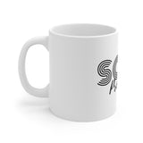 "Soul Prosperity" White Ceramic Mug