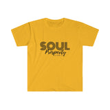 "Soul Prosperity" Unisex Fitted Short Sleeve Tee