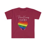 "Promise Keeping God" Unisex Fitted Short Sleeve Tee