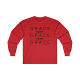 "Grace" Ultra Cotton Long Sleeve Tee