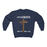 "Just Jesus" Unisex Heavy Blend™ Crewneck Sweatshirt