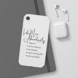 "Life More Abundantly" Phone Flexi Cases