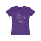 "Life More Abundantly" Women's Boyfriend Tee