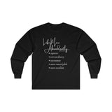 "Life More Abundantly" Ultra Cotton Long Sleeve Tee