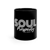 "Soul Prosperity" Black mug 11oz