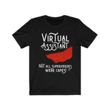 Virtual Assistant Cape Jersey Short Sleeve Tee