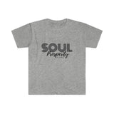 "Soul Prosperity" Unisex Fitted Short Sleeve Tee