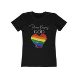 "Promise Keeping God" Women's Boyfriend Tee