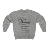 "Life More Abundantly" Unisex Heavy Blend™ Crewneck Sweatshirt