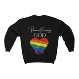 "Promise Keeping God" Unisex Heavy Blend™ Crewneck Sweatshirt