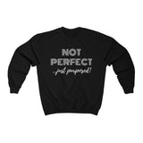 "Not Perfect...Just Purposed" Unisex Heavy Blend™ Crewneck Sweatshirt