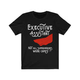 Executive Assistant Cape Jersey Short Sleeve Tee