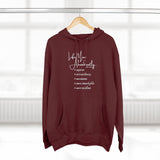 "Life More Abundantly" Unisex Premium Pullover Hoodie