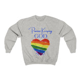 "Promise Keeping God" Unisex Heavy Blend™ Crewneck Sweatshirt