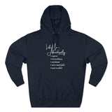 "Life More Abundantly" Unisex Premium Pullover Hoodie