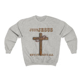 "Just Jesus" Unisex Heavy Blend™ Crewneck Sweatshirt