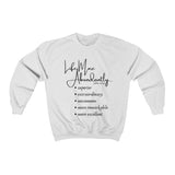 "Life More Abundantly" Unisex Heavy Blend™ Crewneck Sweatshirt