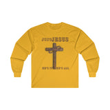 "Just Jesus" Ultra Cotton Long Sleeve Tee