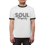 "Soul Prosperity" Unisex Ringer Tee