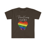 "Promise Keeping God" Unisex Fitted Short Sleeve Tee