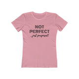 "Not Perfect" Women's Boyfriend Tee