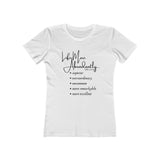 "Life More Abundantly" Women's Boyfriend Tee