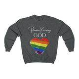 "Promise Keeping God" Unisex Heavy Blend™ Crewneck Sweatshirt