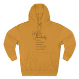 "Life More Abundantly" Unisex Premium Pullover Hoodie