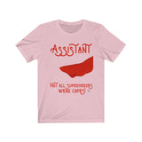 Assistant Cape Jersey Short Sleeve Tee